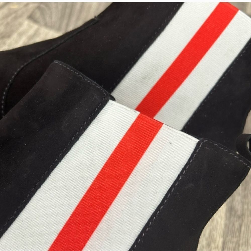 CECELIA NEW YORK Gemma Suede Boots in Black Suede Size 8.5 - Picture 3 of 8